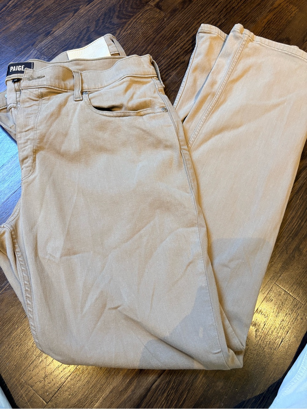 PAIGE “Federal” Straight Jeans - men’s 36 - “Dusty Trail” color